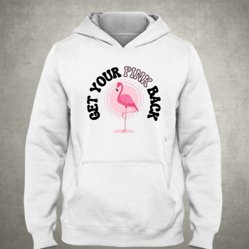 Get Your Pink Back Sweatshirt Flamingo Mom