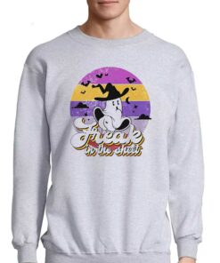 Ghost Freak In The Sheet Halloween Shirt 4