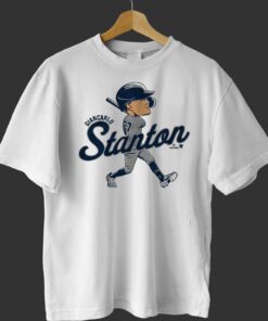 Giancarlo Stanton Caricature T shirt 1