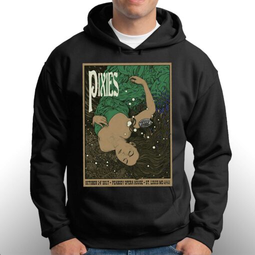 Girl In The Woods The Pixies Band T-shirt