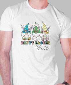 Gnomes Happy Easter Cute Bunny Ear Shirt