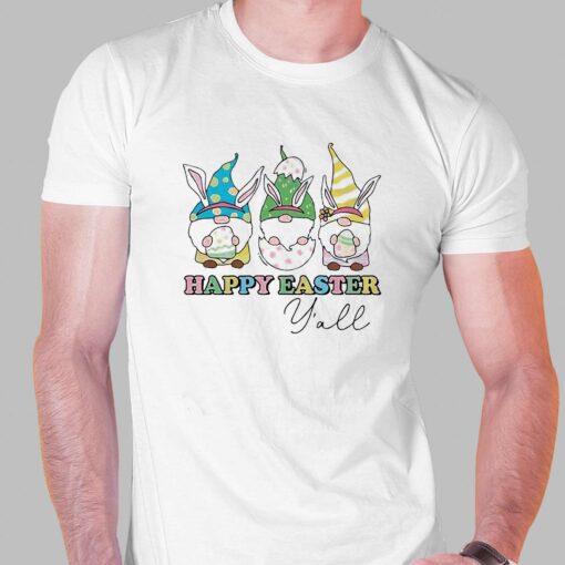 Gnomes Happy Easter Cute Bunny Ear Shirt