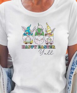 Gnomes Happy Easter Cute Bunny Ear Shirt