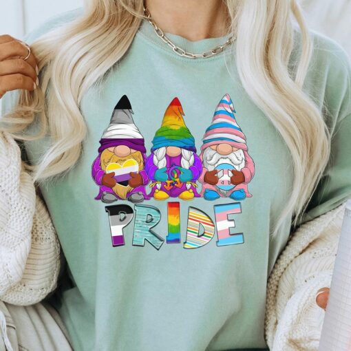 Gnomes Lgbt Shirt Rainbow Lgbt Equality Shirt Pride Month