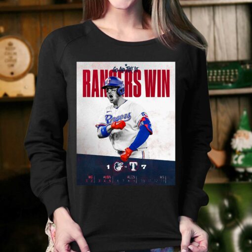 Go And Take It Rangers Win T-shirt