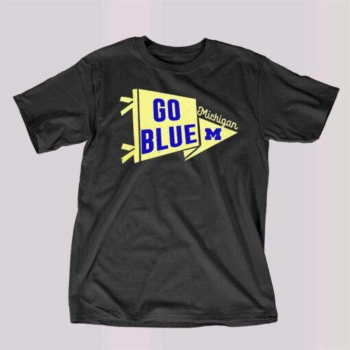 Go Blue Michigan Wolverine Shirt