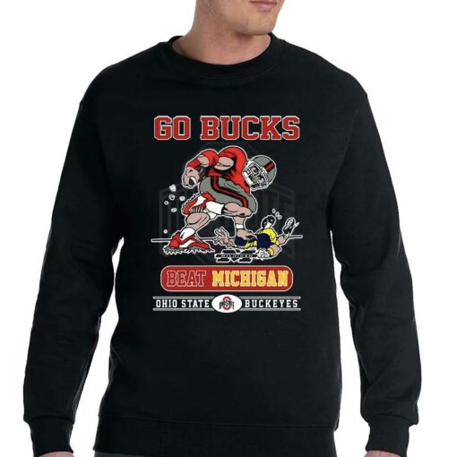 Go Bucks Beat Michigan Ohio State Buckeyes Unisex T-shirt