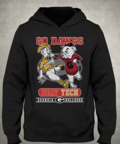 Go Dawgs Beat Tech Georgia Bulldogs Unisex T shirt 3
