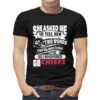 Go Kansas City Chiefs She Asked Me To Tell Her Two Words T-shirt