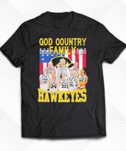God Country Family Hawkeyes Team Signature Shirt God Country Family Hawkeyes Team Signature Shirt
