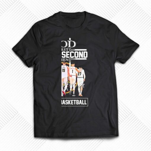 God First Family Second Then Denver Nuggets Basketball 2023 Nba Playoff Shirt