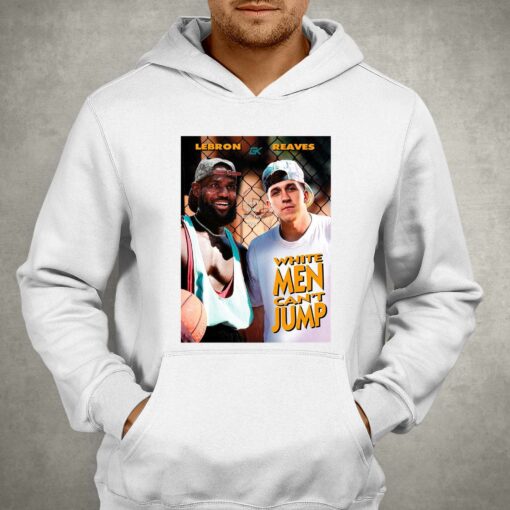 Golden Knight Lebron Reaves White Men Cant Jump 2023 Shirt