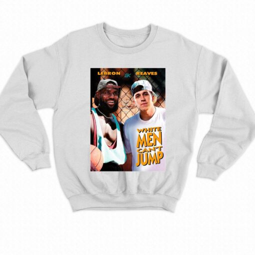 Golden Knight Lebron Reaves White Men Cant Jump 2023 Shirt