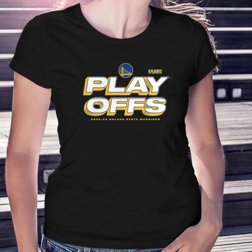 Golden State Warriors Fanatics Branded 2023 Nba Playoffs Starter T-shirt