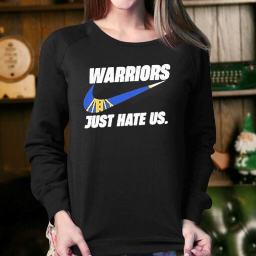 Golden State Warriors Nike Just Hate Us 2023 Nba Playoff Shirt