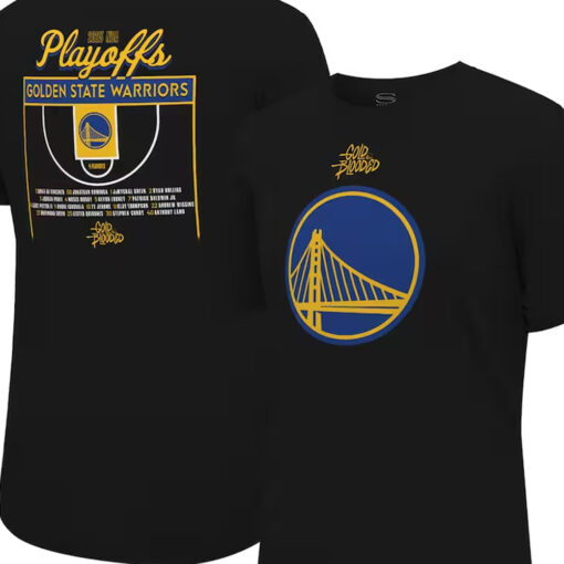 Golden State Warriors Stadium Essentials Unisex 2023 Nba Playoffs Roster T-shirt