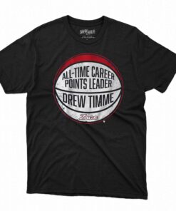 Gonzaga Basketball Drew Timme All-time Career Points Leader T-shirt Gonzaga Basketball Drew Timme All-time Career Points Leader T-shirt