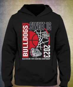 Gonzaga Bulldogs 2023 Ncaa Men's Basketball Tournament March Madness Sweet 16 T-shirt 2 Gonzaga Bulldogs 2023 Ncaa Mens Basketball Tournament March Madness Sweet 16 T shirt 3