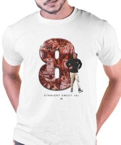 Gonzaga Bulldogs Mark Few Straight Sweet 16s Shirt 1