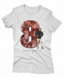 Gonzaga Bulldogs Mark Few Straight Sweet 16s Shirt 2