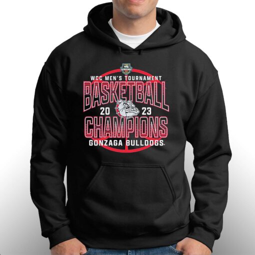 Gonzaga University Wcc Mens Tournament Basketball Champions 2023 Shirt