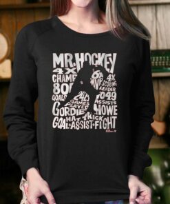 Gordie Howie Word Art T-shirt 3 Gordie Howie Word Art T shirt 4