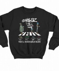 Gorillaz Youll Never Walk Alone Unisex T-shirt