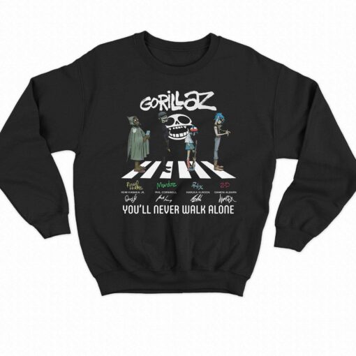 Gorillaz Youll Never Walk Alone Unisex T-shirt