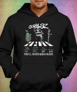 Gorillaz Youll Never Walk Alone Unisex T-shirt 2 Gorillaz Youll Never Walk Alone Unisex T shirt 3