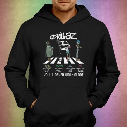 Gorillaz Youll Never Walk Alone Unisex T-shirt