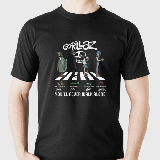 Gorillaz Youll Never Walk Alone Unisex T-shirt