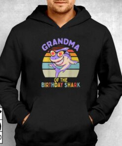 Grandma Of The Birthday Shark T-shirt 2 Grandma Of The Birthday Shark T shirt 3
