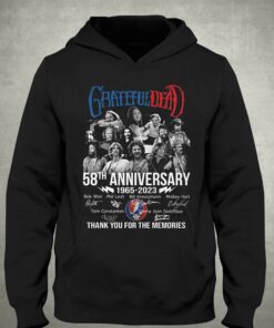 Grateful Dead 58th Anniversary 1965 – 2023 Thank You For The Memories T-shirt 2 Grateful Dead 58th Anniversary 1965 2023 Thank You For The Memories T shirt 3