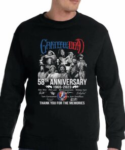 Grateful Dead 58th Anniversary 1965 – 2023 Thank You For The Memories T-shirt 3 Grateful Dead 58th Anniversary 1965 2023 Thank You For The Memories T shirt 4