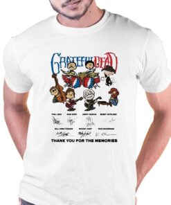 Grateful Dead Chipi Signature Thank You For The Memories Shirt Grateful Dead Chipi Signature Thank You For The Memories Shirt
