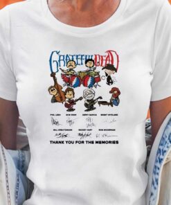 Grateful Dead Chipi Signature Thank You For The Memories Shirt Grateful Dead Chipi Signature Thank You For The Memories Shirt