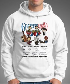 Grateful Dead Chipi Signature Thank You For The Memories Shirt 3