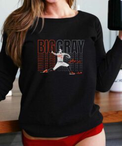 Grayson Rodriguez Big Gray T-shirt Grayson Rodriguez Big Gray T-shirt