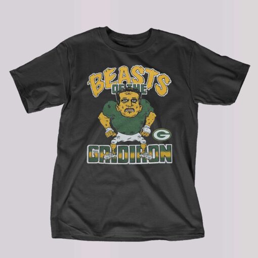 Green Bay Packers Beasts Of The Gridiron Shirt