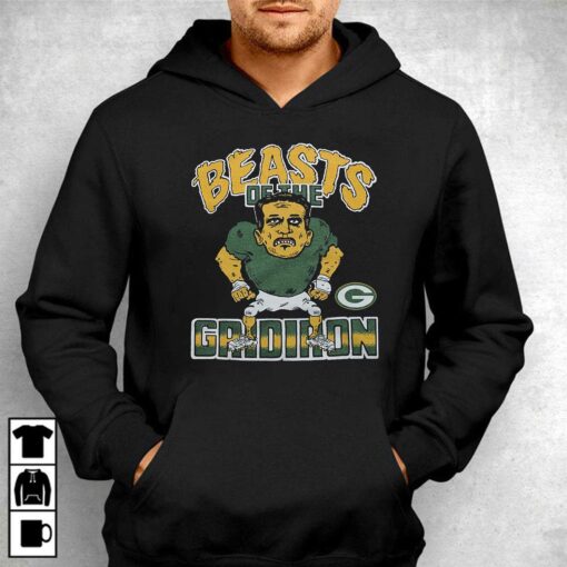 Green Bay Packers Beasts Of The Gridiron Shirt