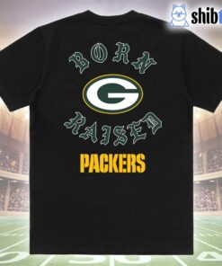 Green Bay Packers Born X Raised Unisex T-shirt Green Bay Packers Born X Raised Unisex T-shirt
