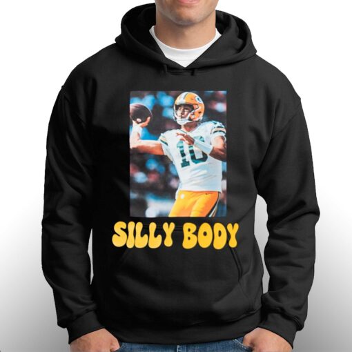 Green Bay Packers Jordan Love Silly Body Shirt