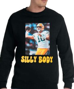 Green Bay Packers Jordan Love Silly Body Shirt 4