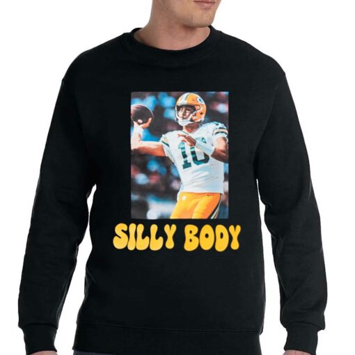 Green Bay Packers Jordan Love Silly Body Shirt