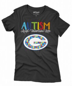 Green Bay Packers Nfl Autism Awareness Accept Understand Love Shirt Green Bay Packers Nfl Autism Awareness Accept Understand Love Shirt
