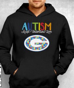 Green Bay Packers Nfl Autism Awareness Accept Understand Love Shirt 2 Green Bay Packers Nfl Autism Awareness Accept Understand Love Shirt 3