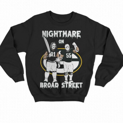 Green Bay Packers Nightmare On Broad Street Unisex T-shirt