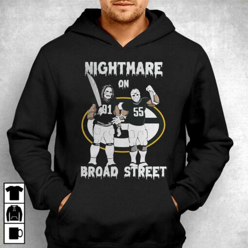 Green Bay Packers Nightmare On Broad Street Unisex T-shirt