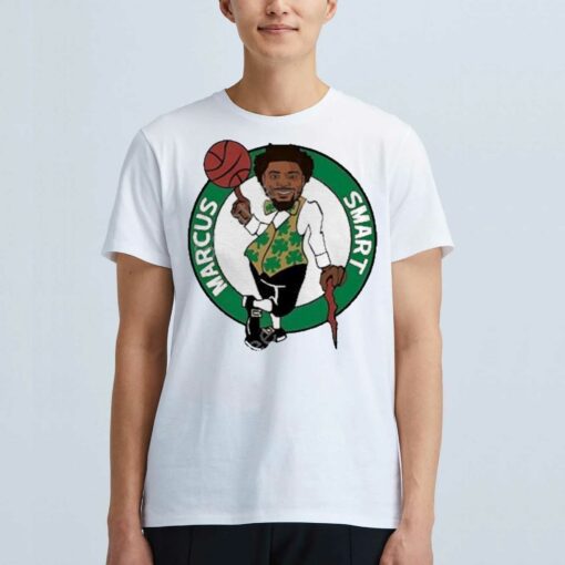 Green Marcus Smart Logo T-shirt