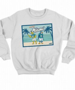 Greetings From Miami Cheetah Penguin Postcard T-shirt For Miami Football Fans 3 Greetings From Miami Cheetah Penguin Postcard T shirt For Miami Football Fans 4